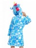 Kid's Unicorn Patterned Microfiber House Robe